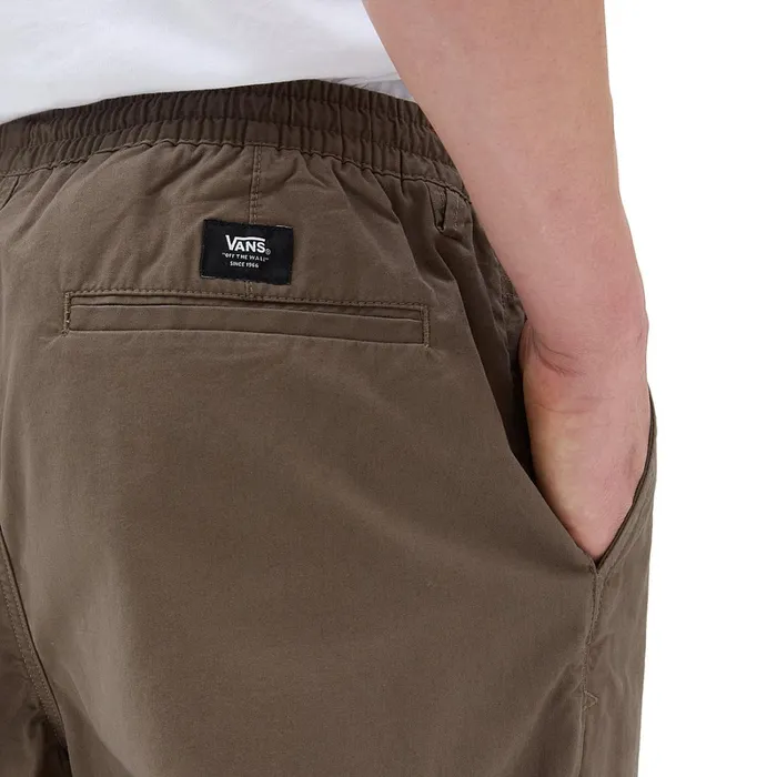 Vans Trousers and Chinos Women Range Baggy Tapered Elastic Waist Trousers Brown