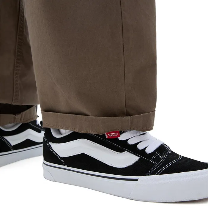 Vans Trousers and Chinos Women Range Baggy Tapered Elastic Waist Trousers Brown