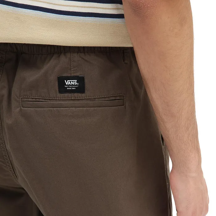 Vans Trousers and Chinos Women Range Baggy Tapered Elastic Waist Trousers Brown