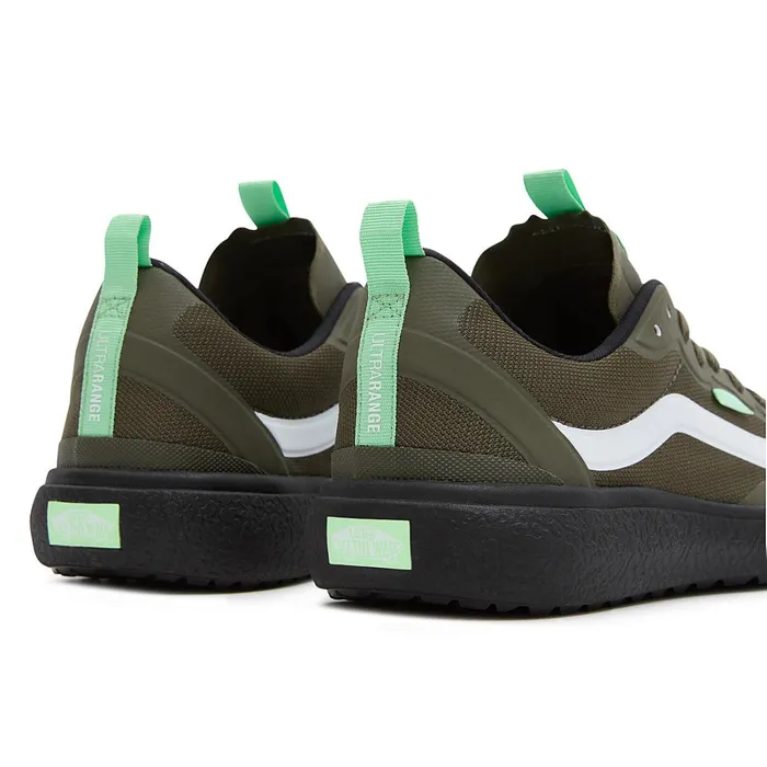Vans Ultrarange Shoes Men UltraRange EXO Shoes Black Green