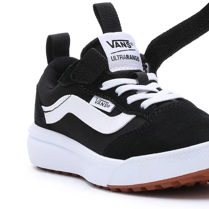 Vans View All Kids UltraRange 66 Hook And Loop Shoes 48 Years Black