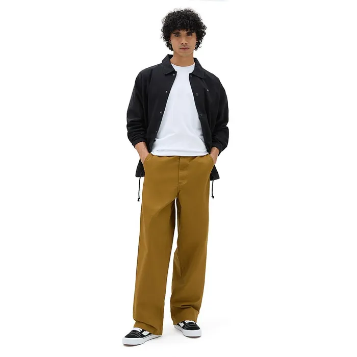 Vans View All Men Authentic Chino Baggy Trousers Brown