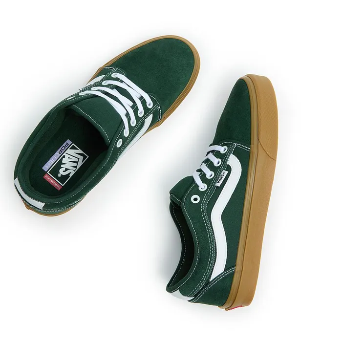 Vans View All Men Chukka Low Sidestripe Shoes Green