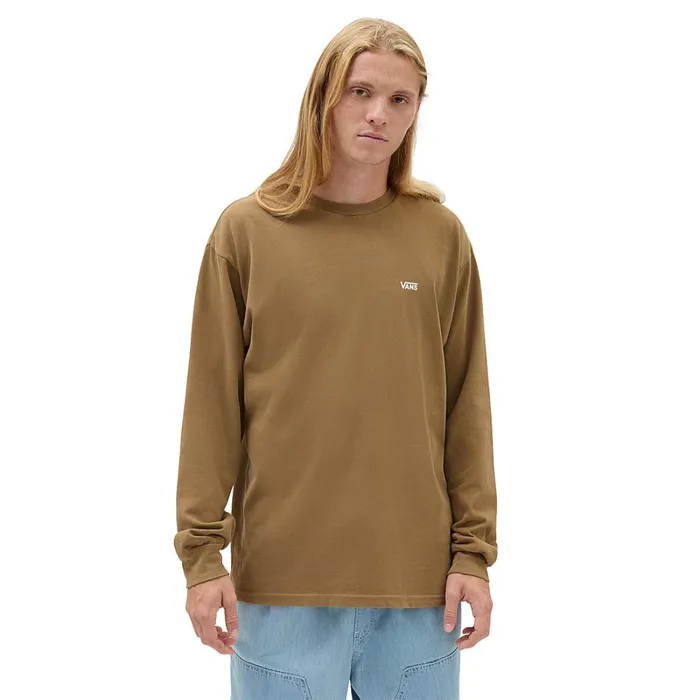 Vans View All Men ComfyCush Long Sleeve TShirt Brown