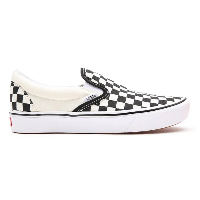 Vans View All Men Comfycush SlipOn Shoes Black White