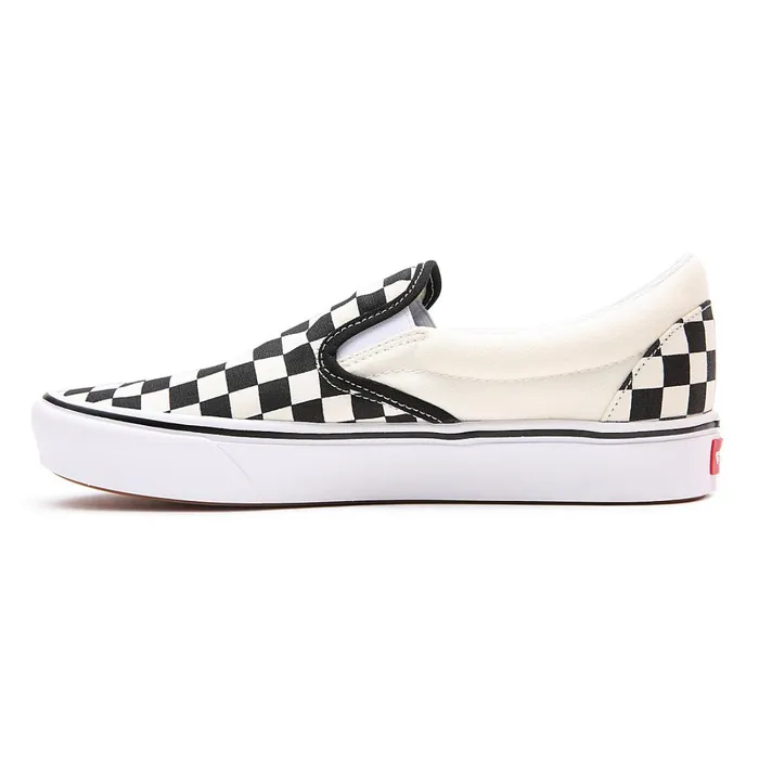 Vans View All Men Comfycush SlipOn Shoes Black White
