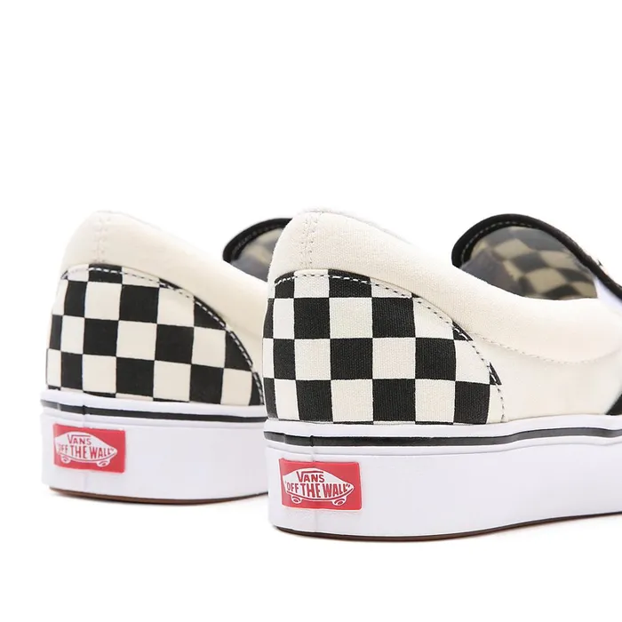 Vans View All Men Comfycush SlipOn Shoes Black White