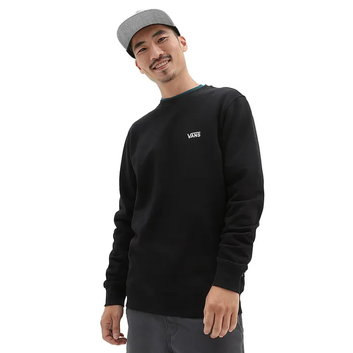 Vans View All Men Core Basic Crew Fleece Sweater Black