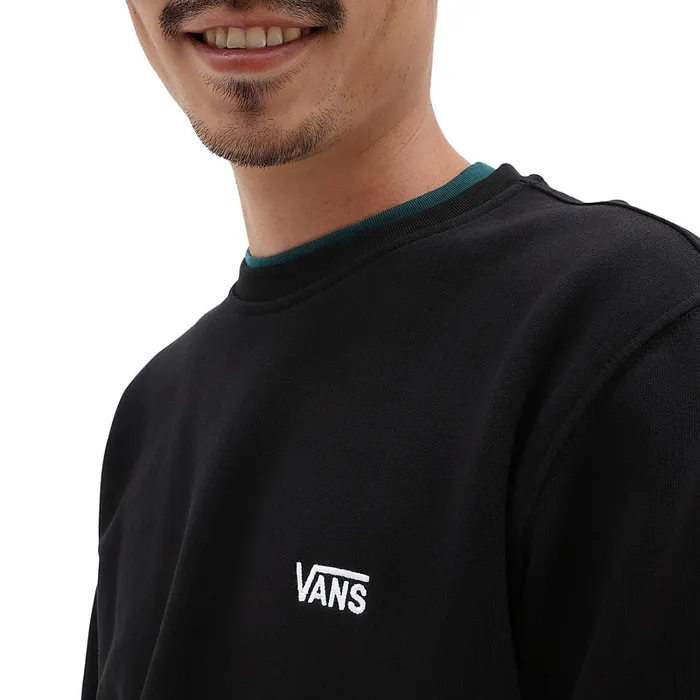 Vans View All Men Core Basic Crew Fleece Sweater Black