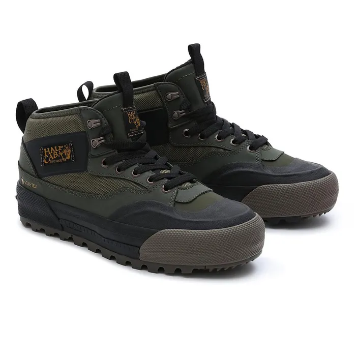 Vans View All Men Half Cab GORETEX MTE3 Shoes Black Green