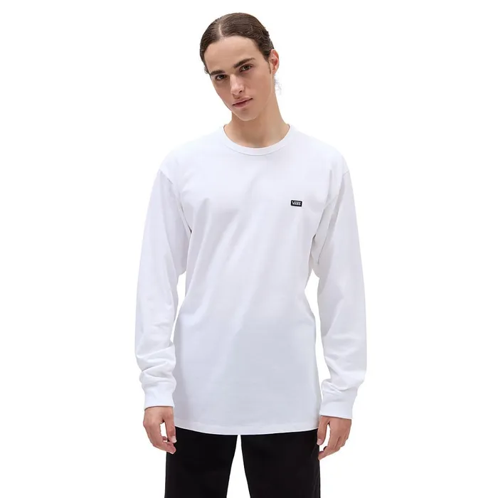Vans View All Men Off The Wall Classic Long Sleeve TShirt White