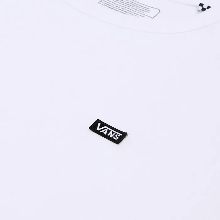 Vans View All Men Off The Wall Classic Long Sleeve TShirt White Vans View All Men Off The Wall Classic Long Sleeve TShirt White