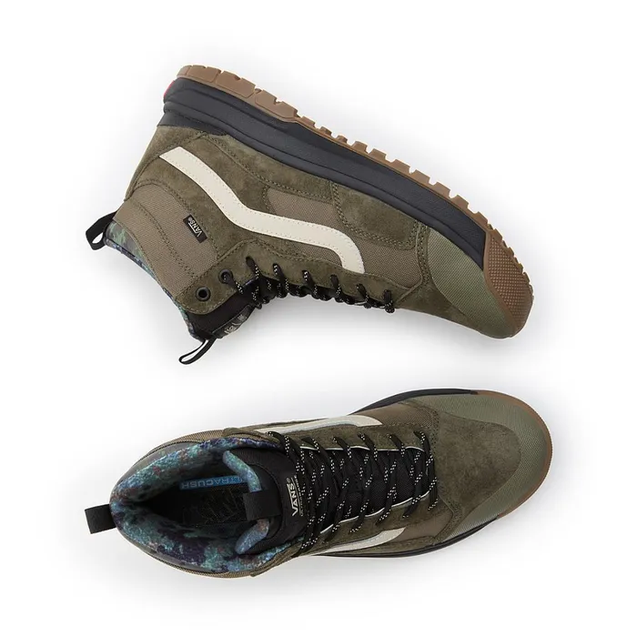 Vans View All Men Rain Camo UltraRange EXO Hi MTE1 Shoes Green