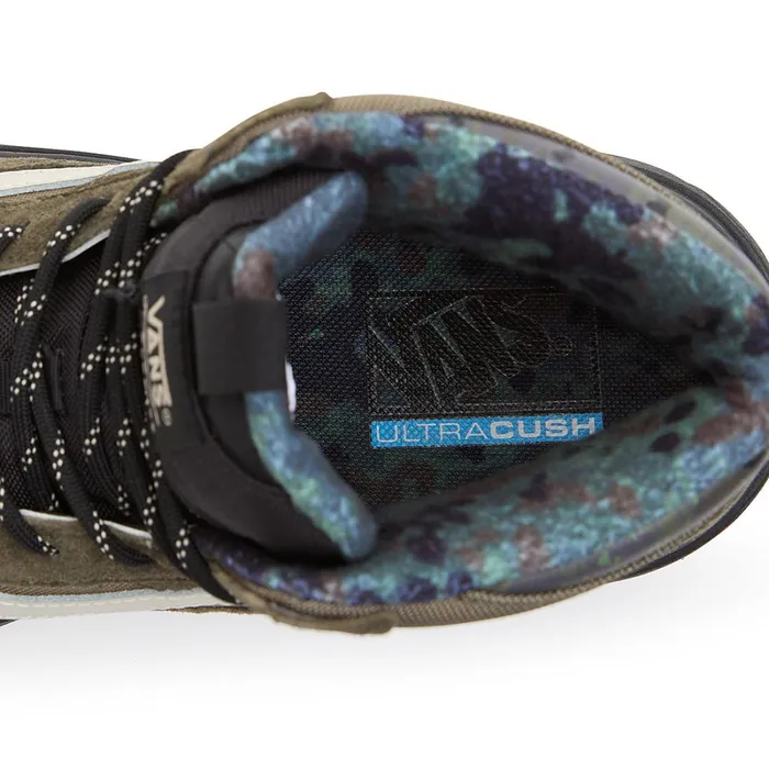 Vans View All Men Rain Camo UltraRange EXO Hi MTE1 Shoes Green