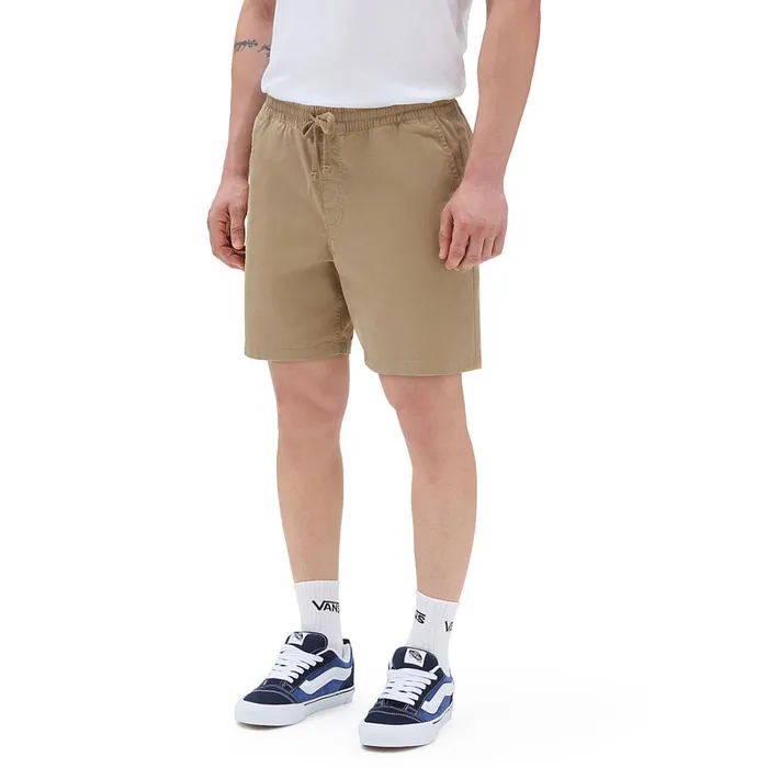 Vans View All Men Range Relaxed Elastic Shorts Beige
