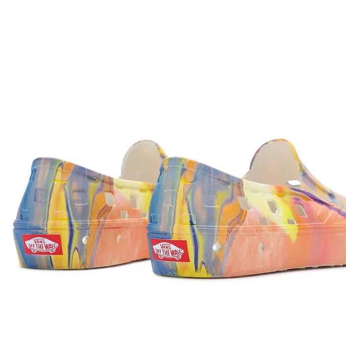 Vans View All Men Resin Rainbow SlipOn TRK Shoes Multicolour