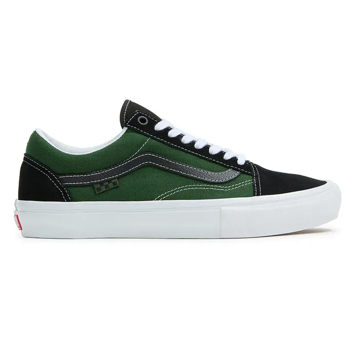 Vans View All Men Skate Old Skool Safari Shoes Black Green