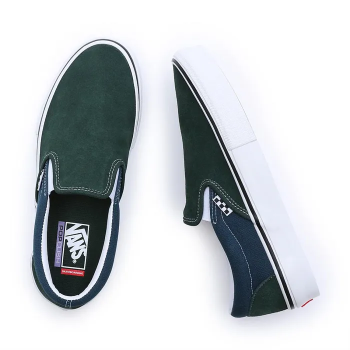 Vans View All Men Skate SlipOn Shoes Green