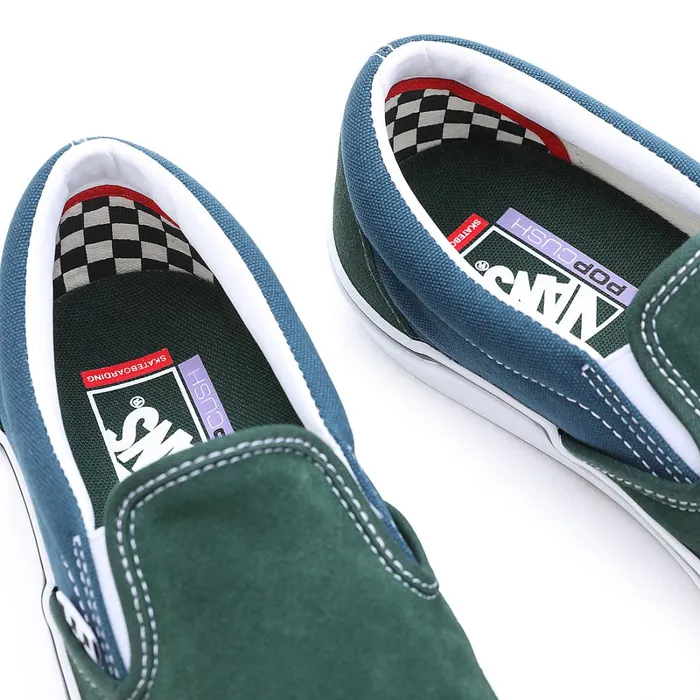 Vans View All Men Skate SlipOn Shoes Green