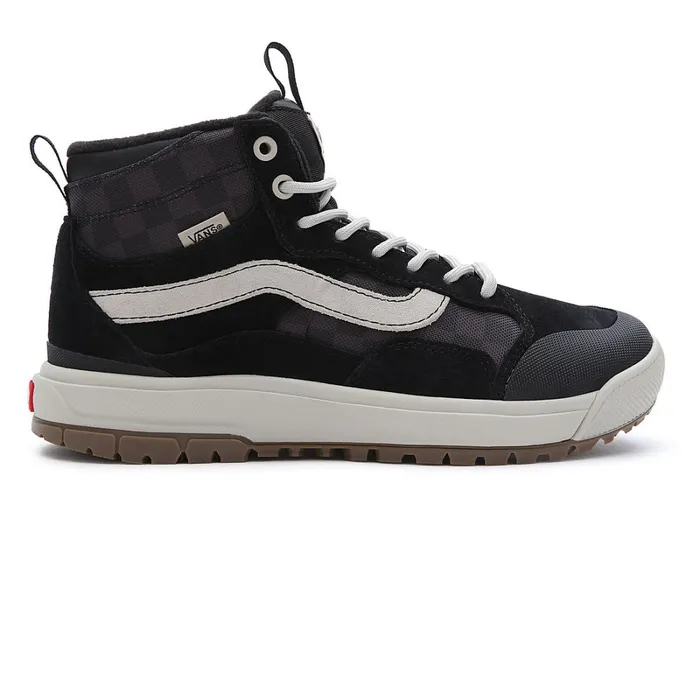 Vans View All Men Tonal Checkerboard UltraRange EXO Hi MTE1 Shoes Black