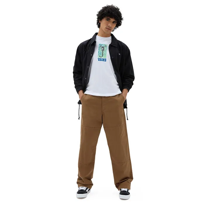 Vans View All Men Ying Yang Scorpion Long Sleeve TShirt White