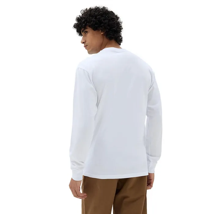 Vans View All Men Ying Yang Scorpion Long Sleeve TShirt White