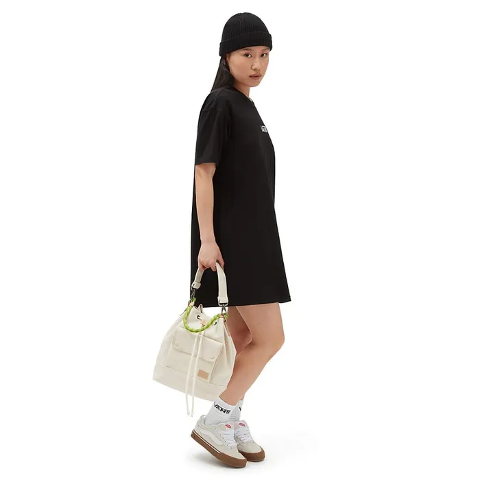 Vans View All Women Center Vee Tee Dress Black
