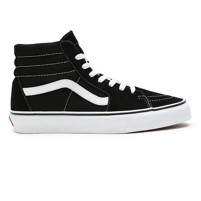 Vans Wide Fit Shoes Women Sk8Hi Wide Fit Shoes Black