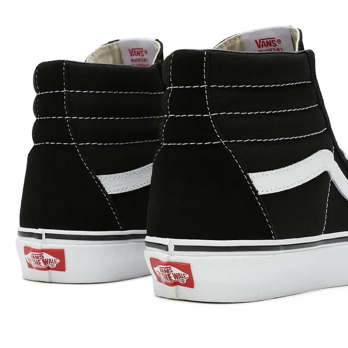 Vans Wide Fit Shoes Women Sk8Hi Wide Fit Shoes Black