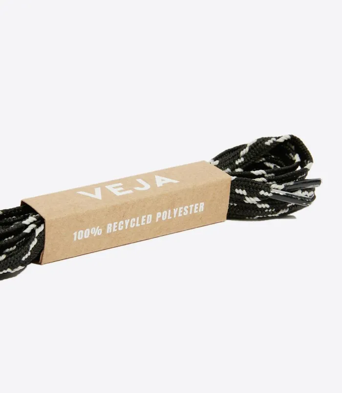 VEJA Accessories MenWomen LACES PET BLACK OXFORD GREY