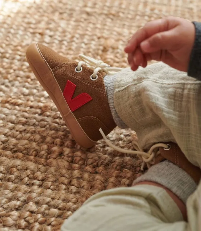 VEJA Baby Kids BABY SUEDE BROWN PEKIN