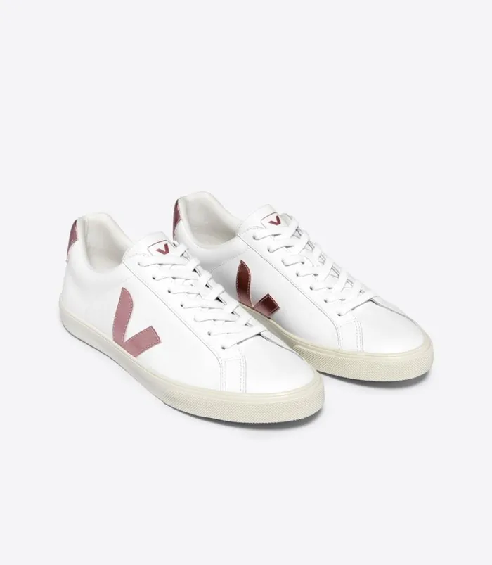 VEJA Esplar Women ESPLAR LEATHER WHITE NACRE