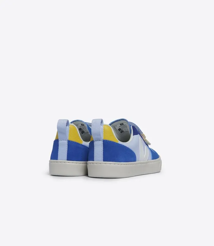 VEJA V10 Kids V10 CHROMEFREE LEATHER MULTICO SWAN WHITE