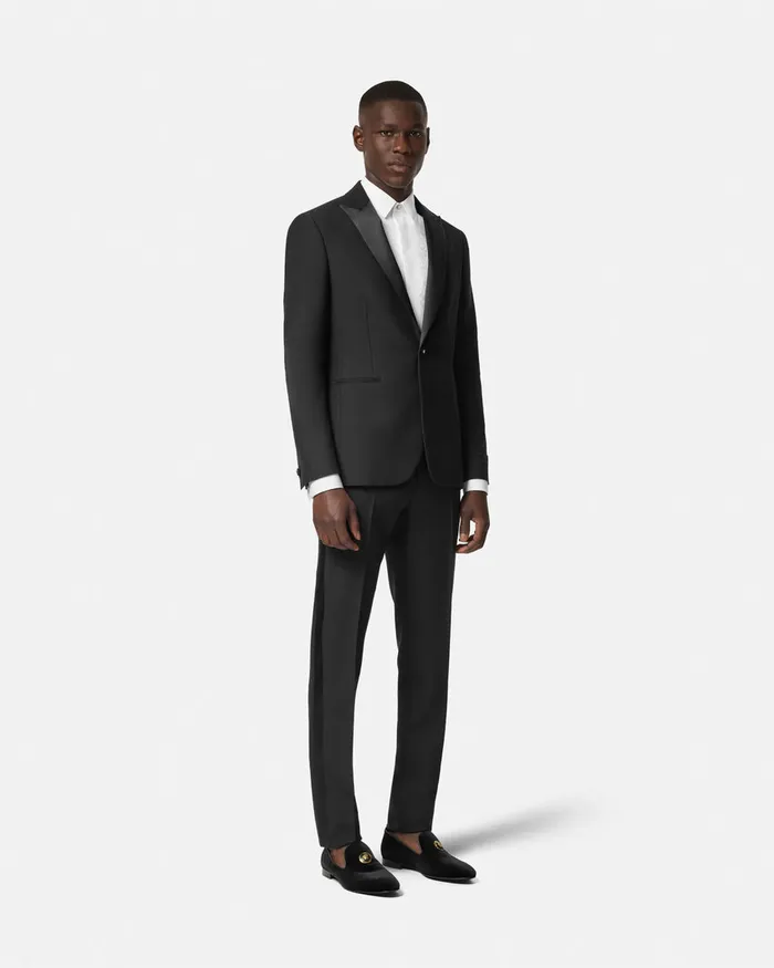 Versace Barocco Formal Shirt White Men Shirts