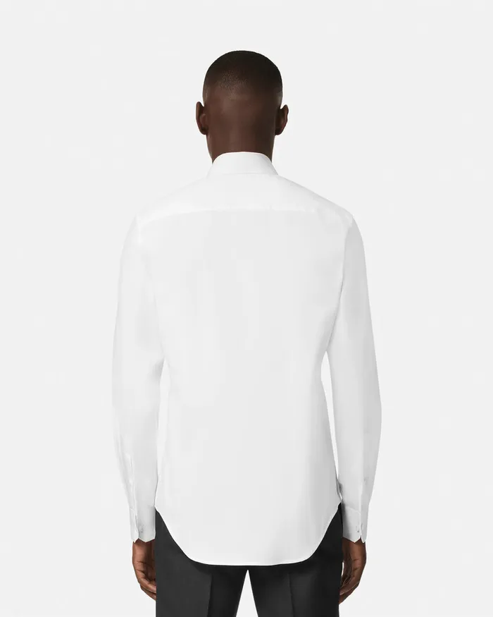 Versace Barocco Formal Shirt White Men Shirts