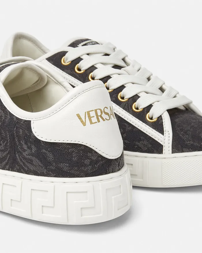 Versace Barocco Greca Sneakers Blackprint Women Sneakers