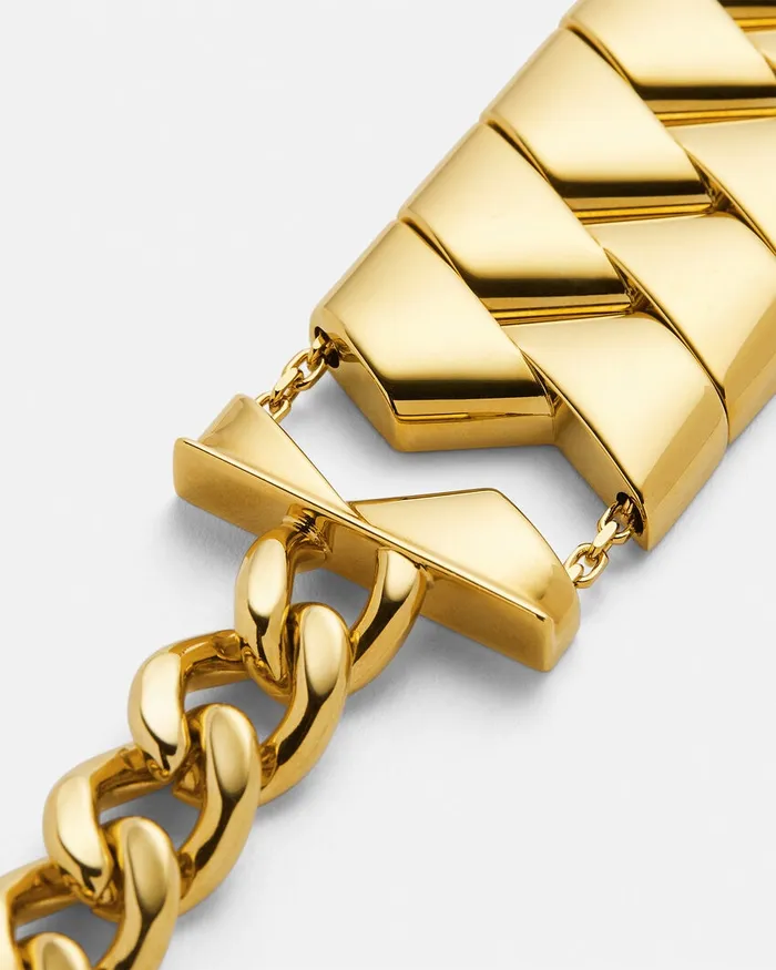 Versace Bind Bracelet Light Gold WomenMen Bracelets