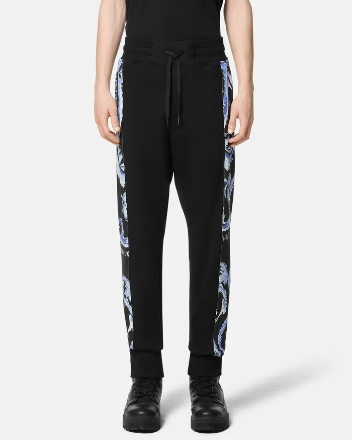 Versace Chromo Couture Sweatpants Blueprint Men Jeans Couture