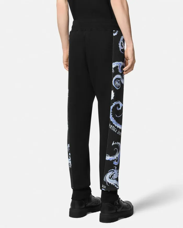 Versace Chromo Couture Sweatpants Blueprint Men Jeans Couture