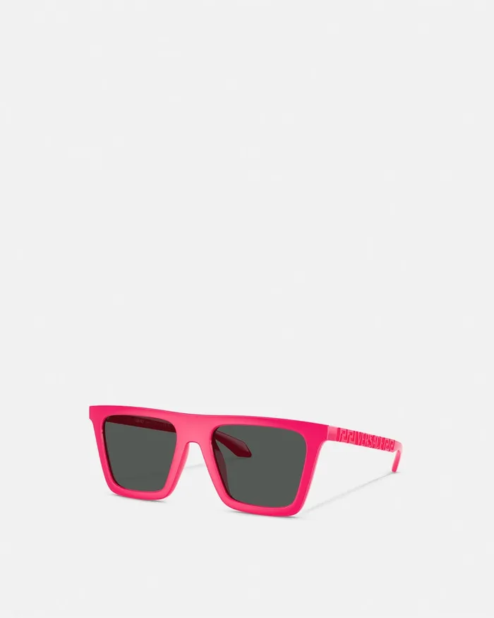 Versace Greca Sunglasses Fuchsia WomenMen Sunglasses