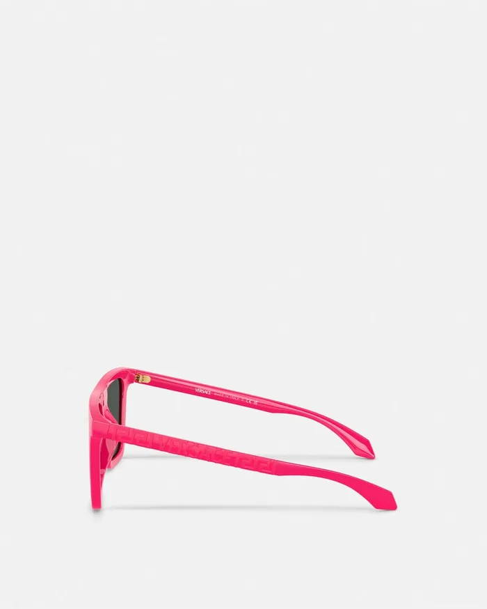 Versace Greca Sunglasses Fuchsia WomenMen Sunglasses