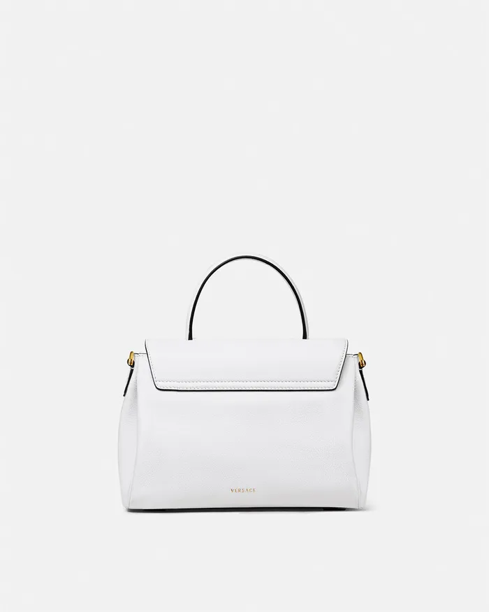 Versace La Medusa Handbag White Women Top Handle