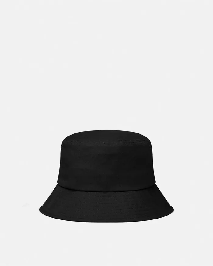 Versace Logo Bucket Hat Blackprint WomenMen Jeans Couture