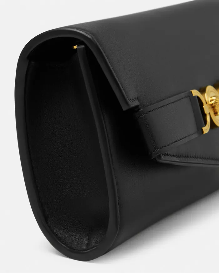 Versace Medusa 03995 Clutch Blackgold Women Mini Bags and Clutches