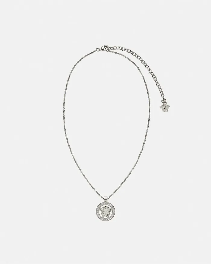 Versace Medusa 03995 Pendant Necklace Silver Women Necklaces