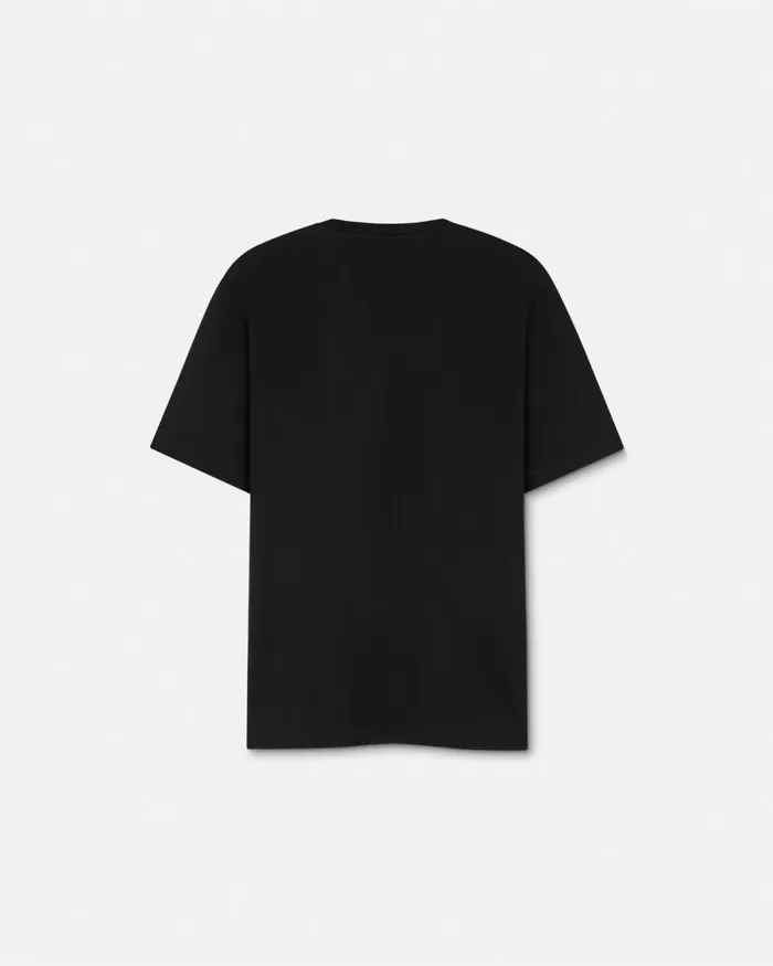 Versace Medusa On Chain TShirt Blackprint Men TShirts and Polos