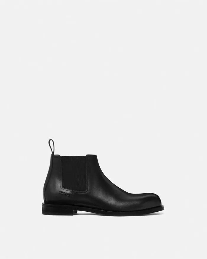Versace Metropoli Chelsea Boots Black Men Boots
