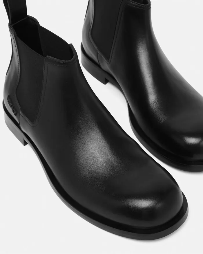 Versace Metropoli Chelsea Boots Black Men Boots