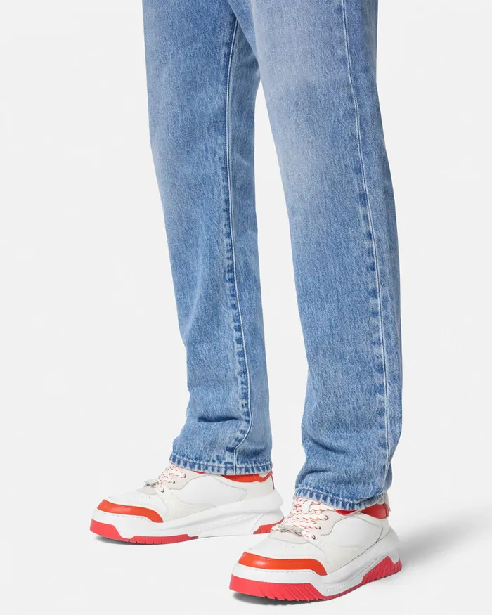 Versace Odissea Sneakers Coral Men Odissea