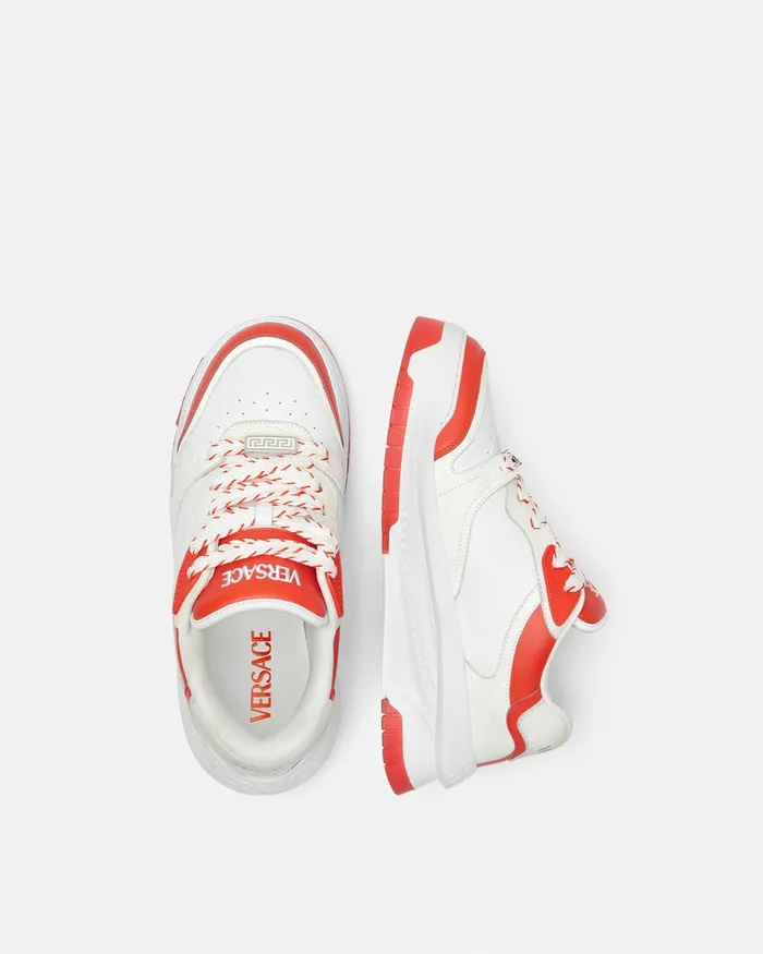 Versace Odissea Sneakers Coral Men Odissea